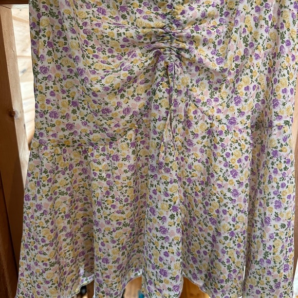 Floral Print Women's Dress - Picture 5 of 5